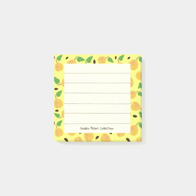 Post-it® Golden Pears Collection Yellow Bright (Devant)