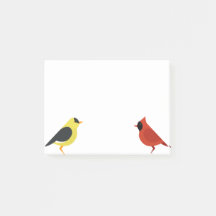Goldfinch Et Cardinal
