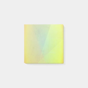 Post-it® Gradation géométrique jaune moderne