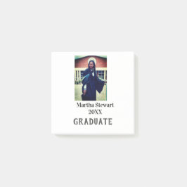 Post-it® Graduation photo name year class university simple