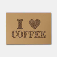 Grains de café de coeur