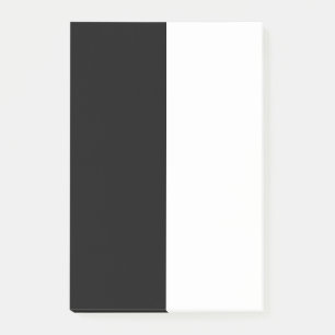 Post-it® Grand Milieu noir et blanc
