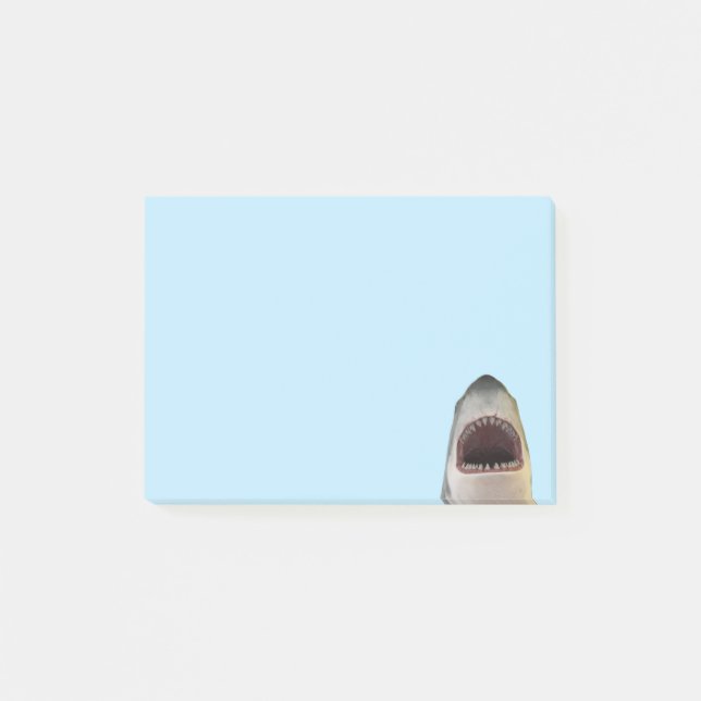 Post-it® Grande attaque de requin blanc (Devant)