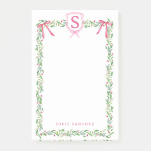 Post-it® Grandmillennial À feuillage persistant Swag avec M