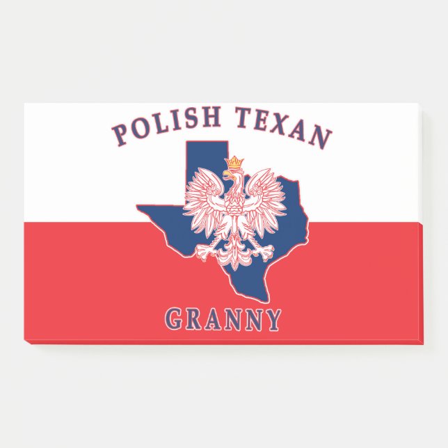Post-it® Granny texane polonaise (Devant)