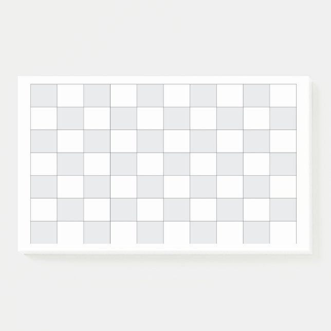 Post-it® Graphique carré 10 x 7 scribble portable (Devant)