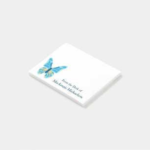 Post-it® Graphique de couleurs personnalisées Papillon