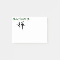 Grasshopper avec le symbole "Zen"