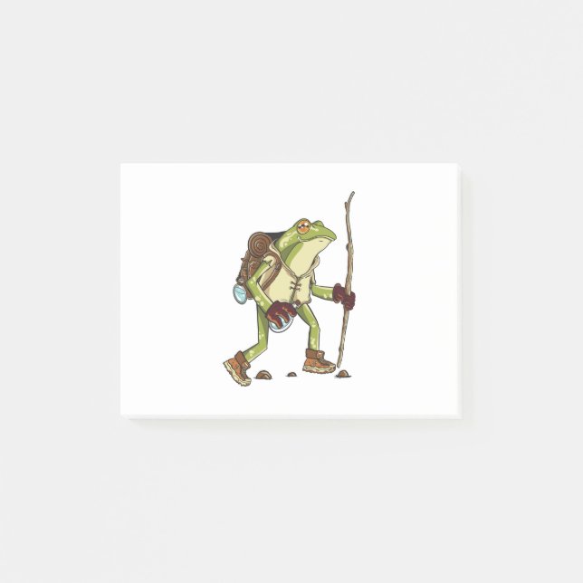 Post-it® Grenouille d'escalade (Devant)