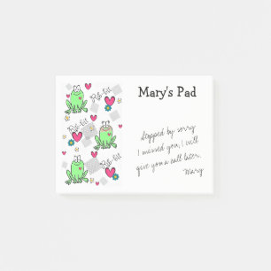 Post-it® Grenouille (notes collantes)