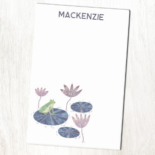 Post-it® Grenouille sur une feuille de nénuphar personnalis