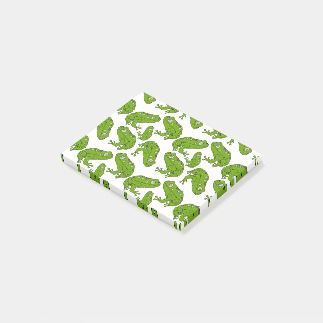 Post-it® Grenouille verte (Incliné)