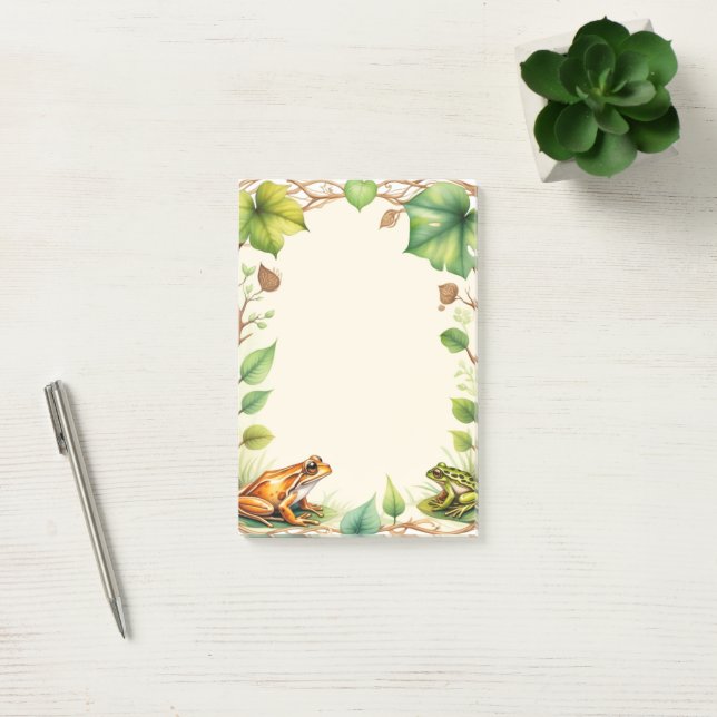 Post-it® Grenouilles encadrées 4 (Bureau)