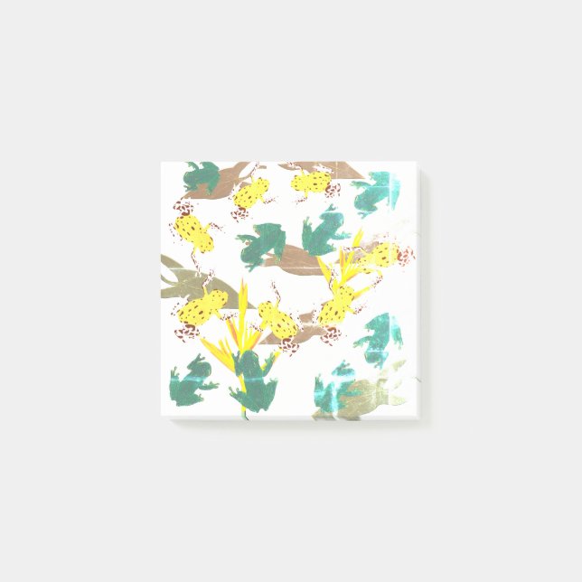 Post-it® Grenouilles exotiques (Devant)