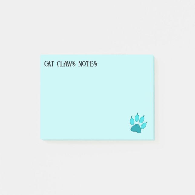 Post-it® griffes de chat (Devant)