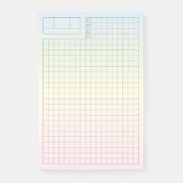 Post-it® GRILLE JOURNAL Pastel Fauxbonichi