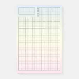 Post-it® GRILLE JOURNAL Pastel Fauxbonichi