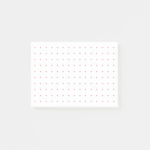 Post-it® Grille numérique/puce 4x3 (points rouges)