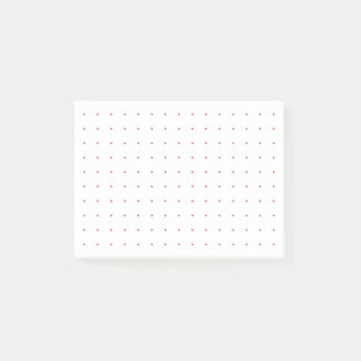 Post-it® Grille numérique/puce 4x3 (points rouges)