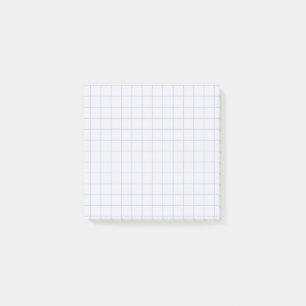 Post-it® Grille souple À damiers Motif bleu pâle