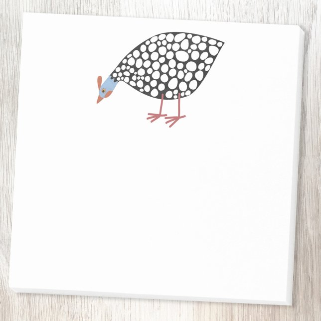 Post-it® Guinée Fowl (Guineafowl guinea hen post it notes)