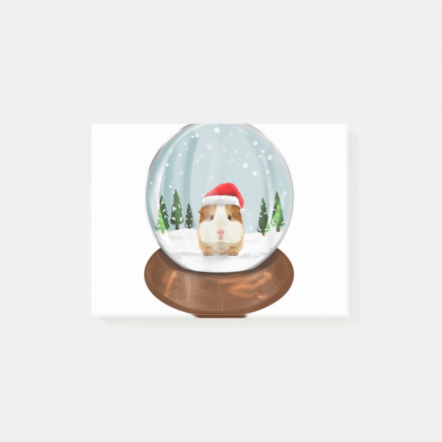 Post-it® Guinéen neige globe xmas pjs tenue noël.pn (Devant)