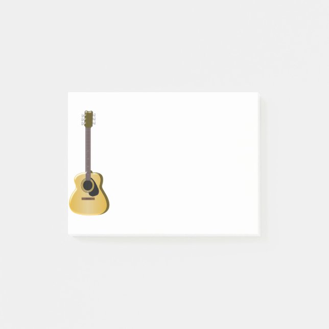 Post-it® Guitare acoustique (Devant)
