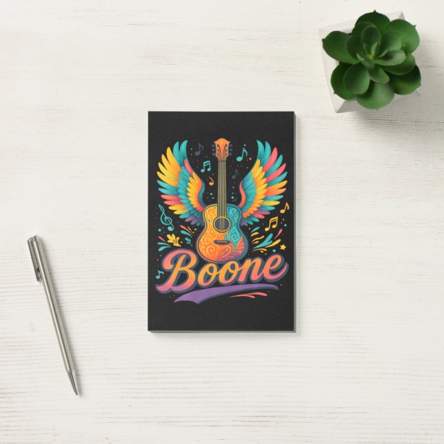 Post-it® Guitare Boone (Bureau)