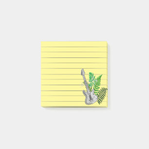 Post-it® Guitare et fougères