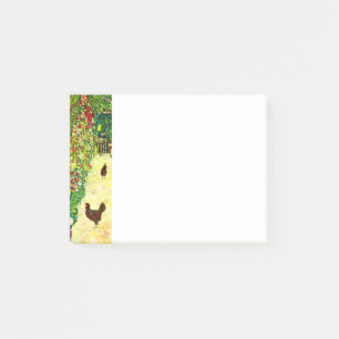 Post-it® Gustav Klimt Garden with Chickens