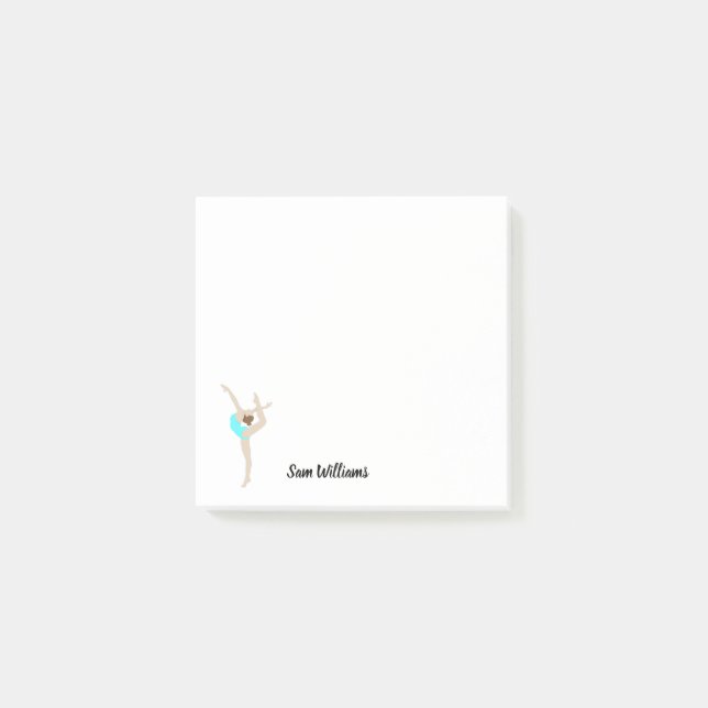 Post-it® Gymnaste féminine (Devant)