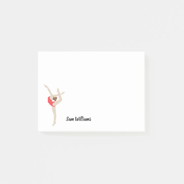 Post-it® Gymnaste féminine (Devant)