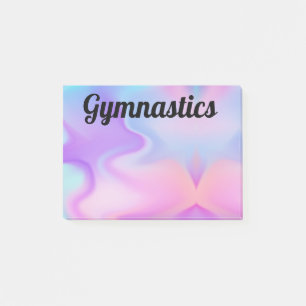 Post-it® Gymnastique Pink/Purple/Blue Post-It Notes 4 x 3