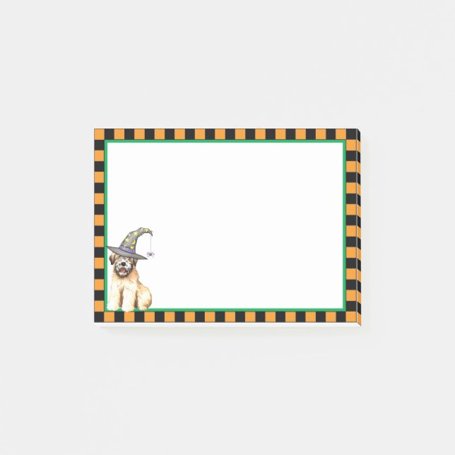 Post-it® Halloween Soft Coated Wheaten Terrier (Devant)
