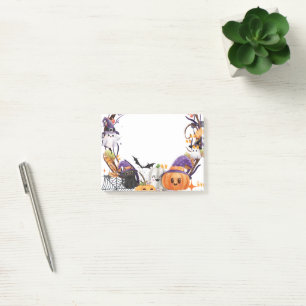 Post-it® Halloween Tiny Feet, Baby shower sucré Éffrayant