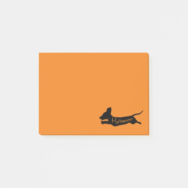 Post-it® Halloweener heureux (Devant)