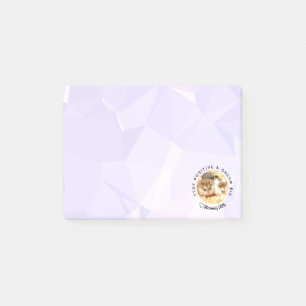 Post-it® HammyVille - Hamster mignon avec citation motivati
