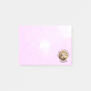 Post-it® HammyVille - Hamster mignon avec citation motivati
