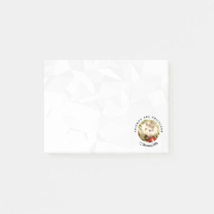 Post-it® HammyVille - Hamster mignon avec citation motivati