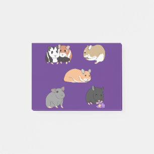 Post-it® Hamsters