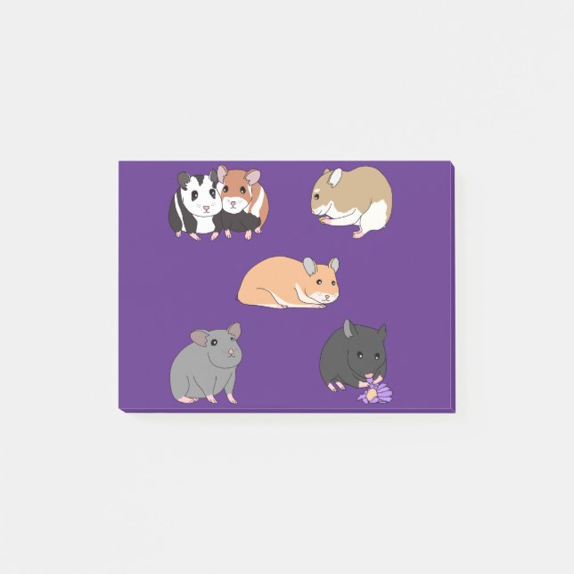 Post-it® Hamsters  (Devant)