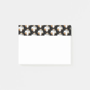 Post-it® Happy Ghost Retro Hippie Vibe Motif