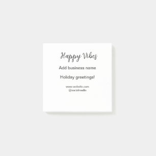 Post-it® Happy vibes Noël voeux de vacances business y