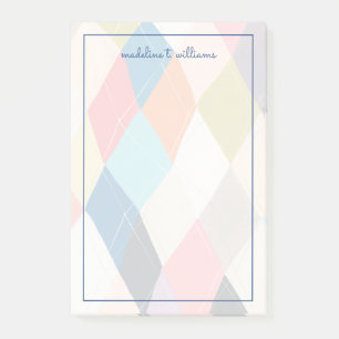 Post-it® Harlequin Hopscotch - Motif Jacquard