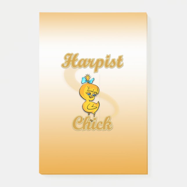 Post-it® Harpist Chick (Devant)