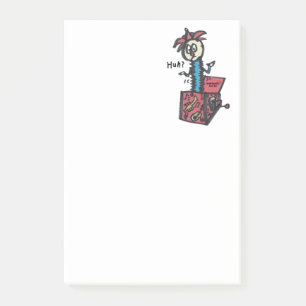 Post-it® Hein ? Notes de musique Jack-in-the-Box
