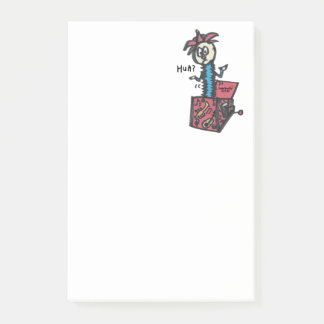 Post-it® Hein ? Notes de musique Jack-in-the-Box