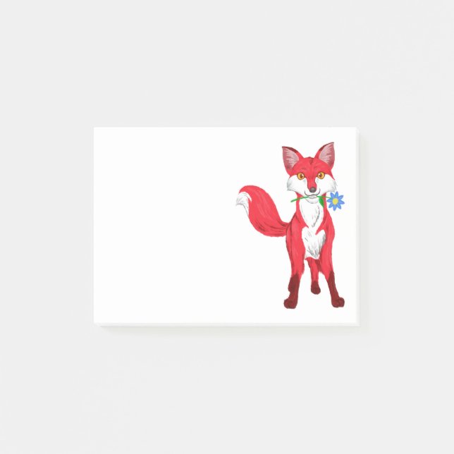 Post-it® Heureux Fox (Devant)