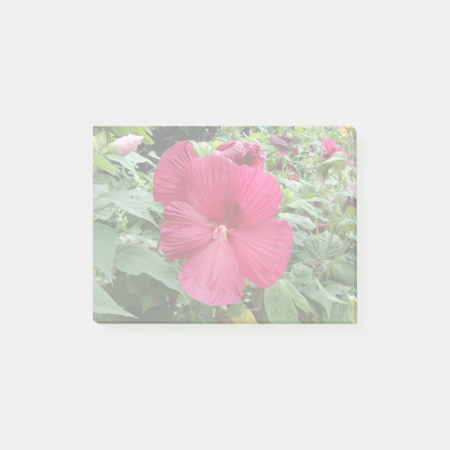 Post-it® Hibiscus rouge (Devant)