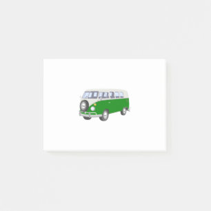 Post-it® Hippy Van Green